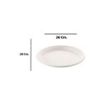 Roll-Up Şeylişeyler – Ekolojik Karton Tabak – 26 cm – 25 Adet
