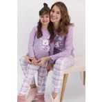 ROLY POLY Anne-kız Kombin Lila Pijama Takım
