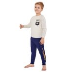 Roly Poly Erkek Çocuk Pijama Takımı Taş Rp3197-2, 2-4 Yaş, 8684053023944