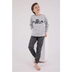Roly Poly Erkek Çocuk Rolypoly Uzun Kol Pijama Takımı RP3683 - Soft Yeşil - 14 - 15 Yaş