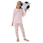 Roly Poly Kız Bebek Pijama Takımı, 2-3 Yaş, IB76855, Pembe, kız-bebek
