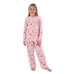 Roly Poly Kız Çocuk Pijama Takımı, 4-5 Yaş, IB76882, Pembe, kız-çocuk