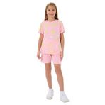 Roly Poly Kız Çocuk Pijama Takımı, Somon, Şortlu, 4-5 Yaş