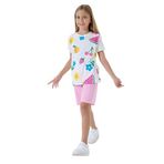 ROLY POLY Kız Çocuk Yazlık Bermuda Takım, Beyaz, 5-6 Yaş