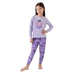 ROLY POLY RP3465-2 KIZ ÇOCUK PİJAMA TAKIMI Lila 4-5