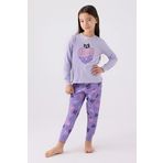 ROLY POLY RP3465-2 KIZ ÇOCUK PİJAMA TAKIMI Lila 7-8