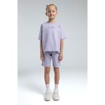 ROLY POLY RP3590-2 KIZ ÇOCUK BERMUDA TAKIM Lila 7-8