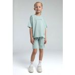 ROLY POLY RP3590-2 KIZ ÇOCUK BERMUDA TAKIM SU YEŞİLİ 2-3