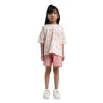ROLY POLY RP3610-2 KIZ ÇOCUK ŞORT TAKIM bej 6-7