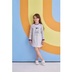 ROLY POLY Sleeping Bunny Kız Çocuk Gecelik Açık Gri