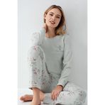 RolyPoly 3703-S Kadın Uzun Kol Pijama Takım
