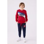 Rolypoly Erkek Çocuk Eşofman Takımı Kırmızı - 7 - 8 Yaş