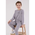 Rolypoly Erkek Çocuk Gri Eşofman Takımı - 14 - 15 Yaş
