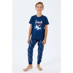 Rolypoly Erkek Çocuk Lacivert Pijama Takım - 2 - 3 Yaş