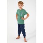 Rolypoly Erkek Çocuk Pijama Takımı - 5 - 6 Yaş - Çam Yeşili - Yosun Yeşili
