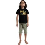 Rolypoly Erkek Çocuk Siyah Pijama Takım 3555-2 - 5 - 6 Yaş
