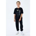 Rolypoly Erkek Çocuk Siyah Pijama Takım - 9 - 10 Yaş