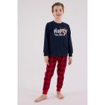 Rolypoly Erkek Çocuk Uzun Kol Pijama Takım Lacivert - 10 - 11 Yaş