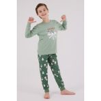 Rolypoly Erkek Çocuk Yeşil Pijama Takımı - 7 - 8 Yaş