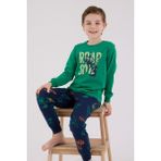 Rolypoly Erkek Çocuk Yeşil Pijama Takımı - 9 - 10 Yaş