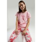 Rolypoly Kadın Pembe Pijama Takımı - S