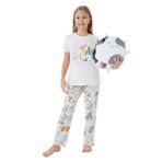 RolyPoly Kız Çocuk Krem Pijama Takımı - 2 - 3 Yaş