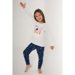 RolyPoly Kız Çocuk Krem Pijama Takımı - 4 - 5 Yaş