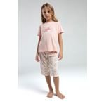 Rolypoly Kız Çocuk Pembe Kapri Takım