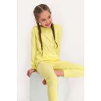 Rolypoly Kız Çocuk Pijama Takımı Sarı - 5 - 6 Yaş