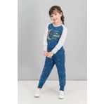 RolyPoly Lacivert Kız Çocuk Pijama Takımı