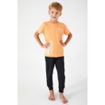 RolyPoly Roly Poly Garson Erkek Çocuk Yazılı Kısa Kol Paça Lastikli Rahat Pijama Takım - 10 - 11 Yaş - Sarı