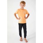 Rolypoly Venice Beach Sarı Erkek Çocuk Kısa Kol Pijama Takım - 4 - 5 Yaş
