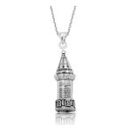 Rom Design 925 Ayar Minareli Cevşen Kadın Gümüş Kolye