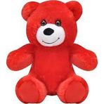 Rom Design Ayı 15 cm Kırmızı Ayı Çocuk Peluş Oyuncak