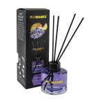 Romamix 100 ml Kavun & Menekşe Dekoratif Bambu Çubuklu Oda Kokusu & Oda Parfümü