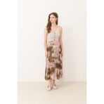 ROMAN Batik Triko Etek Kahve-Pembe Y2471015_637 - 44 - 46