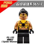 Roman Batman Minifigures Örümcek Kadın Robin Yapı Taşları Dc Çocuk Oyuncakları (Yurt Dışından) - Parçalı Set