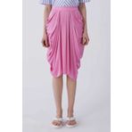Roman Cepli Midi Etek Pembe Y2115047_038