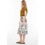 ROMAN Desenli Keten Etek Standart Renk YY015019_089 - 38