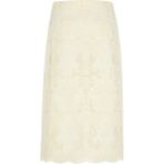 ROMAN Embrode Detaylı Etek Ekru YY015017_049 - 36