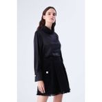 ROMAN Pileli Mini Etek Siyah K2215046_001 - 34