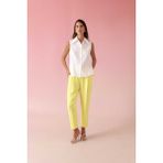 ROMAN Poplin Kolsuz Gömlek Beyaz Y2413553_002 - 42