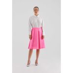 ROMAN Saten Pileli Etek Pembe K2315071_038 - 40