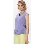 Roman Y1771003 Lila Kadın Bluz
