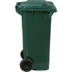 Romanoset Plastik Tekerlekli Atık ve Çöp Konteyneri 120 lt - Yeşil