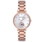 Romanson Rm9a14llrras6r Çelik Kordon Alttan Saniyeli Rose Gold Renk Taşlı Kadın Kol Saati