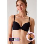 Rome Soft Push Up / Yarı Destekli Tak-Çıkar Askılı Pamuklu Sütyen Ten 6401