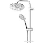 Romena | Dushlux Full Krom, Fonksiyonlu, Paslanmaz Tepe Duş Seti
