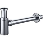Romena | Valtemo Krom Pirinç Lavabo (Havza - Şişe) Sifonu