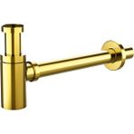 Romena | Valtemo Shiny Gold Pirinç Lavabo (Havza - Şişe) Sifonu